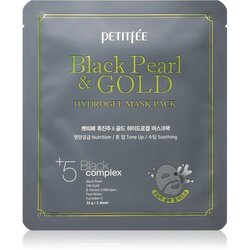 Petitfée Black Pearl & Gold intenzivna hidrogelna maska z 24-karatnim zlatom 32 g Cene