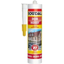 SOUDAL silikon univerzalni 280ml braon Cene
