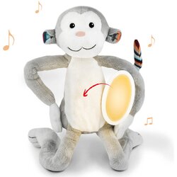 Zazu plišana glazbena noćna svjetiljka max the monkey Cene