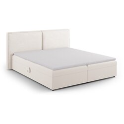 Cosmopolitan Design Krem boxspring krevet s prostorom za odlaganje 140x200 cm Arendal – Cene