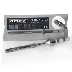 ruthex 1x adapter za lemilice kompatibilan sa serijama TS100 / TS101 / PINECIL - 1 kom Cene