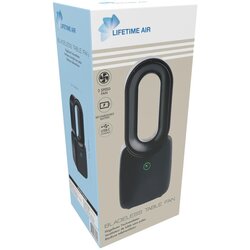 Lifetime Crni USB stoni ventilator bez lopatica - 3 brzine Cene