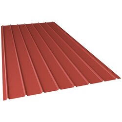 PP12 Jeklena pregradna valovita plošča PP12 (rdeča, 200 x 91 cm) Cene