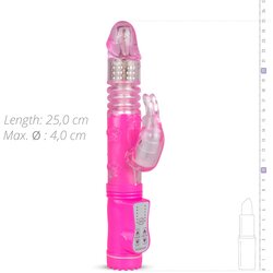 EasyToys - Vibe Collection Rabbit vibrator EasyToys - roza Cene
