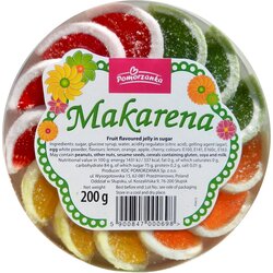 POMORZANKA Žele bombone Makarena, 200g Cene
