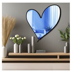 WALLXPERT dekorativno ogledalo Ozgl517 blue Cene
