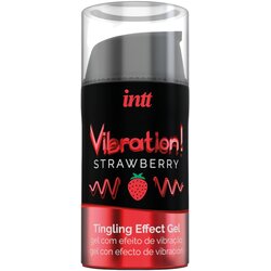 Intt Stimulacijski gel Vibration! Strawberry, 15 ml Cene