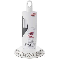 Tosca podstavek za kuhinjske brisače 17xh30cm belo-siv / pvc, (5000200383) Cene