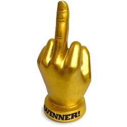 LITTLE GENIE PRODUCTIONS Golden F-U Funger Trophy Cene