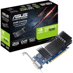 Asus karta PCI-E GT 1030 2GB DDR5 GT1030-SL-2G-BRK 64 bit DVI/HDMI Cene