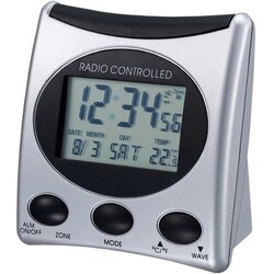 Technoline WT 221 srebrni digitalni sat s prikazom temperature Cene