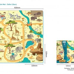 Sunta podne puzzle safari, 9 kom Cene