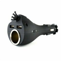 Pama avto adapter vtičnica 12/24V z 2x USB A QC 4,8A Cene