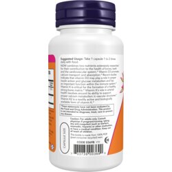 Now Foods vitamin D3 & K2 120 kapsula Cene