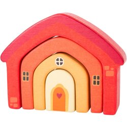 Small Foot Wooden Building Blocks House aktivna igračka od drva 12 m+ 4 kom Cene