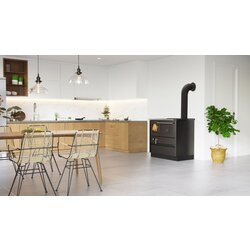 Alfa Plam ŠTEDNJAK ALFA 85 G ECO DESIGN CRNI LIJEVI, (8606020942157) Cijene