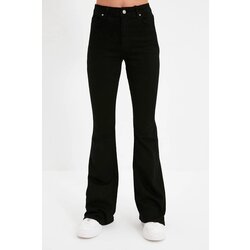 Dewberry 10913 High Waist Women Jeans-BLACK Cijene