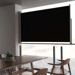 Uvlačiva bočna tenda za terasu 140 x 300 cm crna Cijene