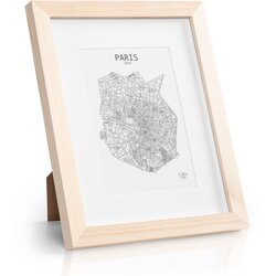 Casa Chic Edinburgh, okvir za slike, pravokoten, za fotografije 20 x 25 cm, mat, pravi les Cene