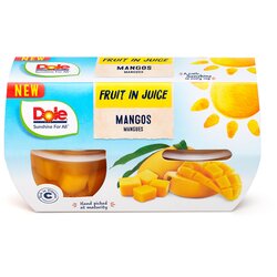 Dole Mango kockice u soku, 113g, 4 komada Cene