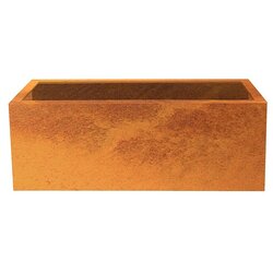 Palatino Exclusive Line Korito za rastline Lotte (120 x 40 x 50 cm, Jeklo corten, Rjavordeča) Cene