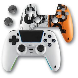 Spartan Gear Gamepad - Sarissa Wireless - White Cene