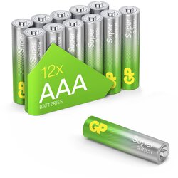 GP Batteries 1x12 GP Super Alkaline 1,5V AAA Micro LR03 Rel.03024AETA-S12 Cene