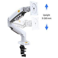 NORTH BAYOU F80-XE stoni nosač za monitor beli 17-30 inča Cene