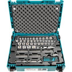 Makita 120-dijelni set nasadnih ključeva i bitova u Makpac koferu E-08713 Cijene