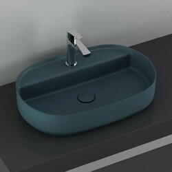 Infinity nadgradni lavabo 60cm petrol green Cene