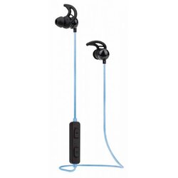 Manhattan Bežične Bluetooth sportske slušalice, LED svjetlo, Crno-plave Cijene