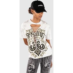Affliction Winter Epitaph T-shirt white / lt.grey crystal was Cene