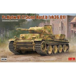 RFM Pz.Kpfw.VI (7,5cm) Ausf.B (VK36.01) with Workable Track Links, (21287106) Cene