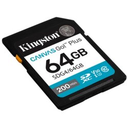 Kingston Technology SD card 64 GB SDG4/64GB SDXC,r/w:200/100MB/s, DSLRs, mirrorless cameras, 4K video Cene
