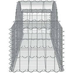  Gabionska košara s lukom 200x50x40/60 cm pocinčano željezo Cijene