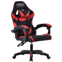 Imperial Throne Kompjuterska stolica Massage 2200 - Red Cene