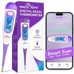 EASY@HOME bazalni termometer za plodnost in ovulacijsko spremljanje z aplikacijo odprta embalaža Cene
