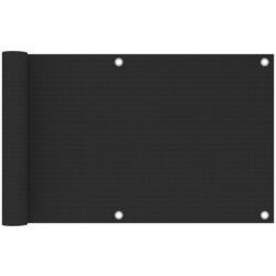 vidaXL Balkonsko platno HDPE 75x500 cm antracitno, (20610812) Cene