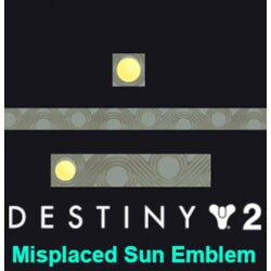 Destiny 2 Misplaced Sun Emblem (DLC) Official Website Key GLOBAL Cene