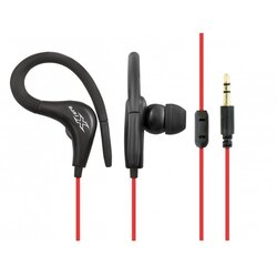 Xzero Športne stereo slušalke črne Cene