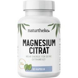 Naturtheke GmbH Magnezijev citrat - 60 kaps. Cene