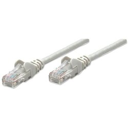 Intellinet 336758 RJ45 mrežni kabel, Patch kabel cat 6 U/UTP 7.50 m siva 1 St. Cene