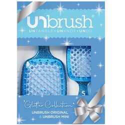 Hair Brush Glitter Duo Set - Sapphire Blue Cene