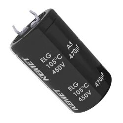 Kemet elektrolitski kondenzator 10 mm 470 µF 400 V 20 % (Ø x V) 30 mm x 50 mm 1 St. Cene