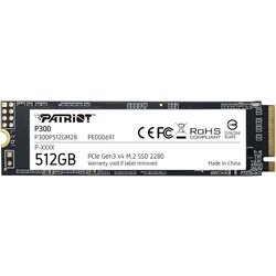 Patriot M.2 NVMe 512GB P300 1700MBs/1100MBs P300P512GM28 SSD Cene
