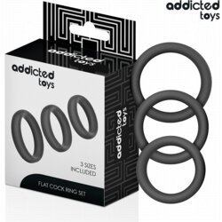 Addicted Toys Cock KOMPLET EREKCIJSKIH OBROČKOV Addicted Toys IV Cene