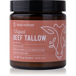 Body Restore Whipped Beef Tallow Balm Orange Grapefruit hranilna krema za telo brez dodanih dišav 71 g Cene