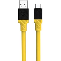 TACTICAL Fat Man kabel USB-A/USB-C - 1m - Žuta KP31180 Cene