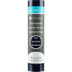 Silhouette Smooth Heat Transfer - 22,9 cm x 0,9 m - Navy Blue Cijene