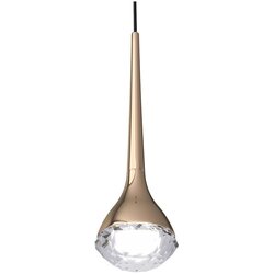 Open design OR80315 - led luster na sajli crima LED/7W/230V roze zlato Cene